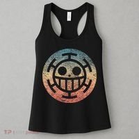 One Heart Trafalgar Sunset Pirate Jolly Roger Women's Tank Top thumb 3