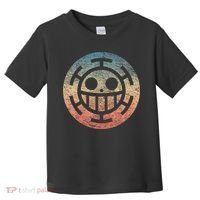 One Heart Trafalgar Sunset Pirate Jolly Roger Toddler T-Shirt thumb 0
