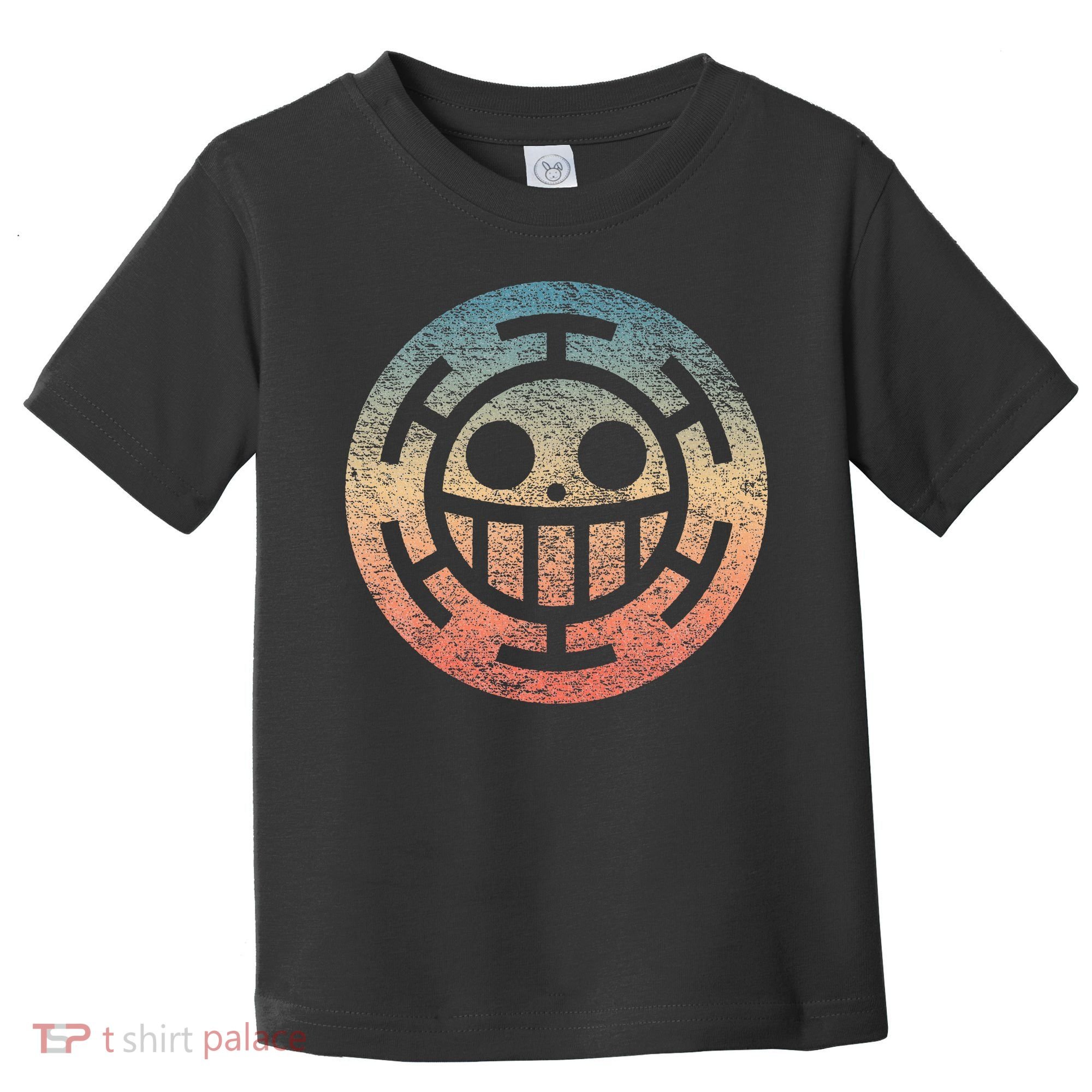 One Heart Trafalgar Sunset Pirate Jolly Roger Toddler T-Shirt