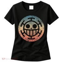 One Heart Trafalgar Sunset Pirate Jolly Roger Women's T-Shirt thumb 0