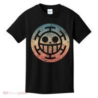 One Heart Trafalgar Sunset Pirate Jolly Roger Kids T-Shirt thumb 0
