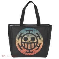 One Heart Trafalgar Sunset Pirate Jolly Roger Tote Bag thumb 0
