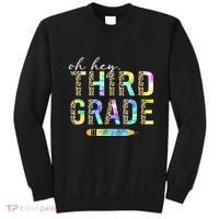Oh Hey Third Grade Back to School Students 3rd Grade Teacher Sweatshirt thumb 0
