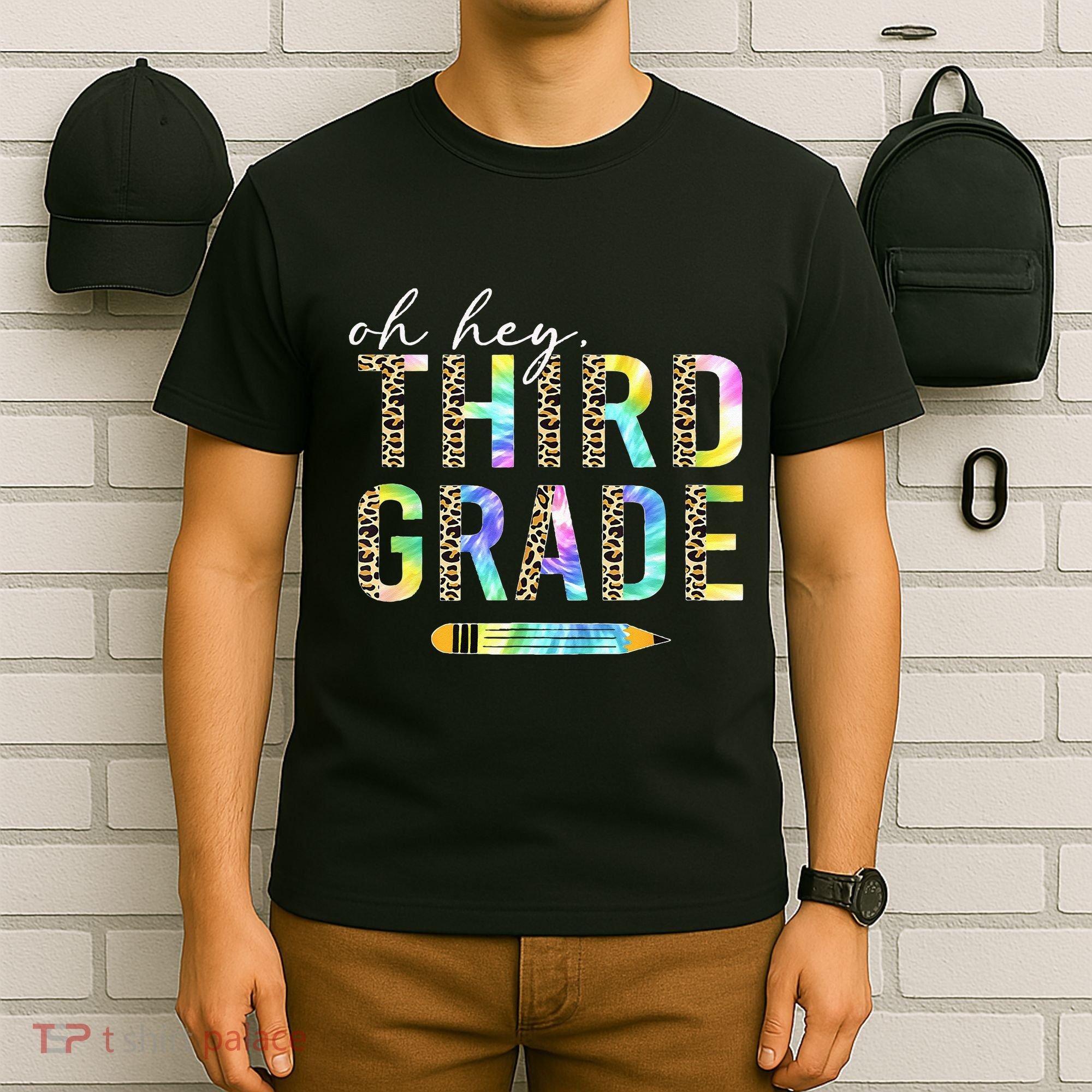 Oh Hey Third Grade Back to School Students 3rd Grade Teacher T-Shirt