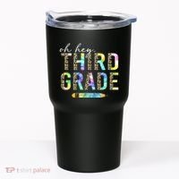 Oh Hey Third Grade Back to School Students 3rd Grade Teacher Tumbler thumb 0