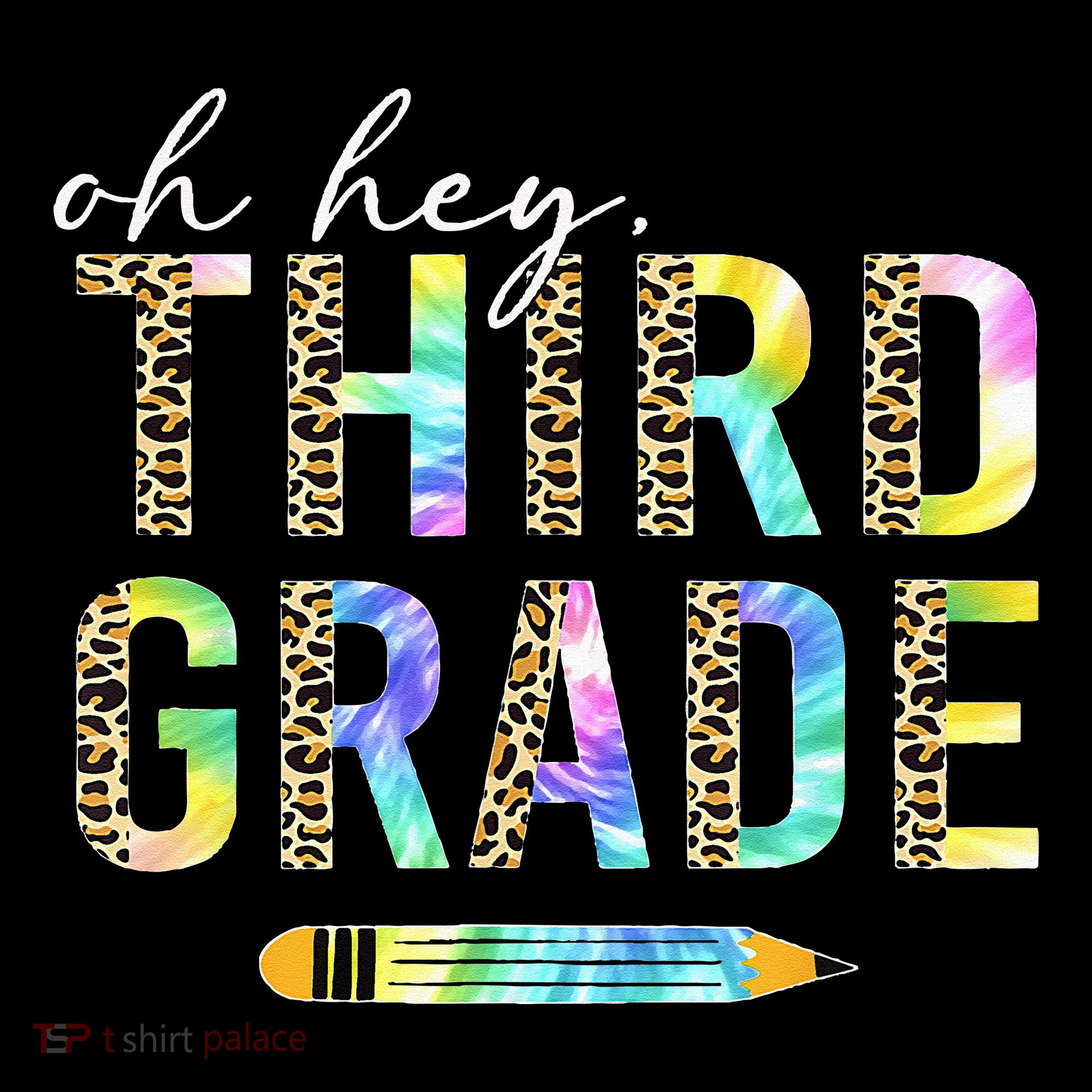 Oh Hey Third Grade Back to School Students 3rd Grade Teacher Mousepad