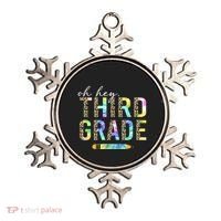 Oh Hey Third Grade Back to School Students 3rd Grade Teacher Ornament thumb 0