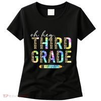 Oh Hey Third Grade Back to School Students 3rd Grade Teacher Women's T-Shirt thumb 0