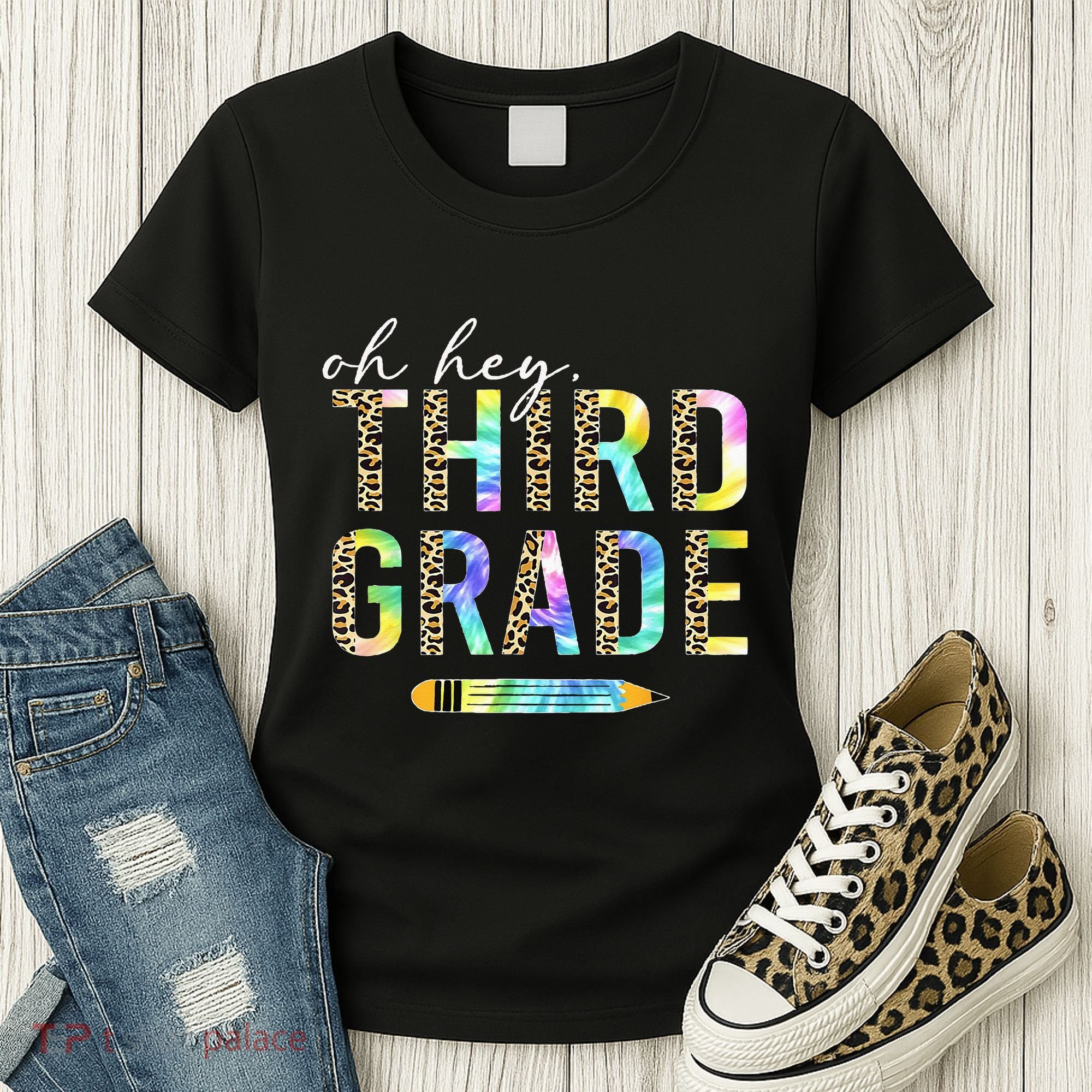 Oh Hey Third Grade Back to School Students 3rd Grade Teacher Women's T-Shirt