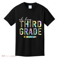 Oh Hey Third Grade Back to School Students 3rd Grade Teacher Kids T-Shirt thumb 0