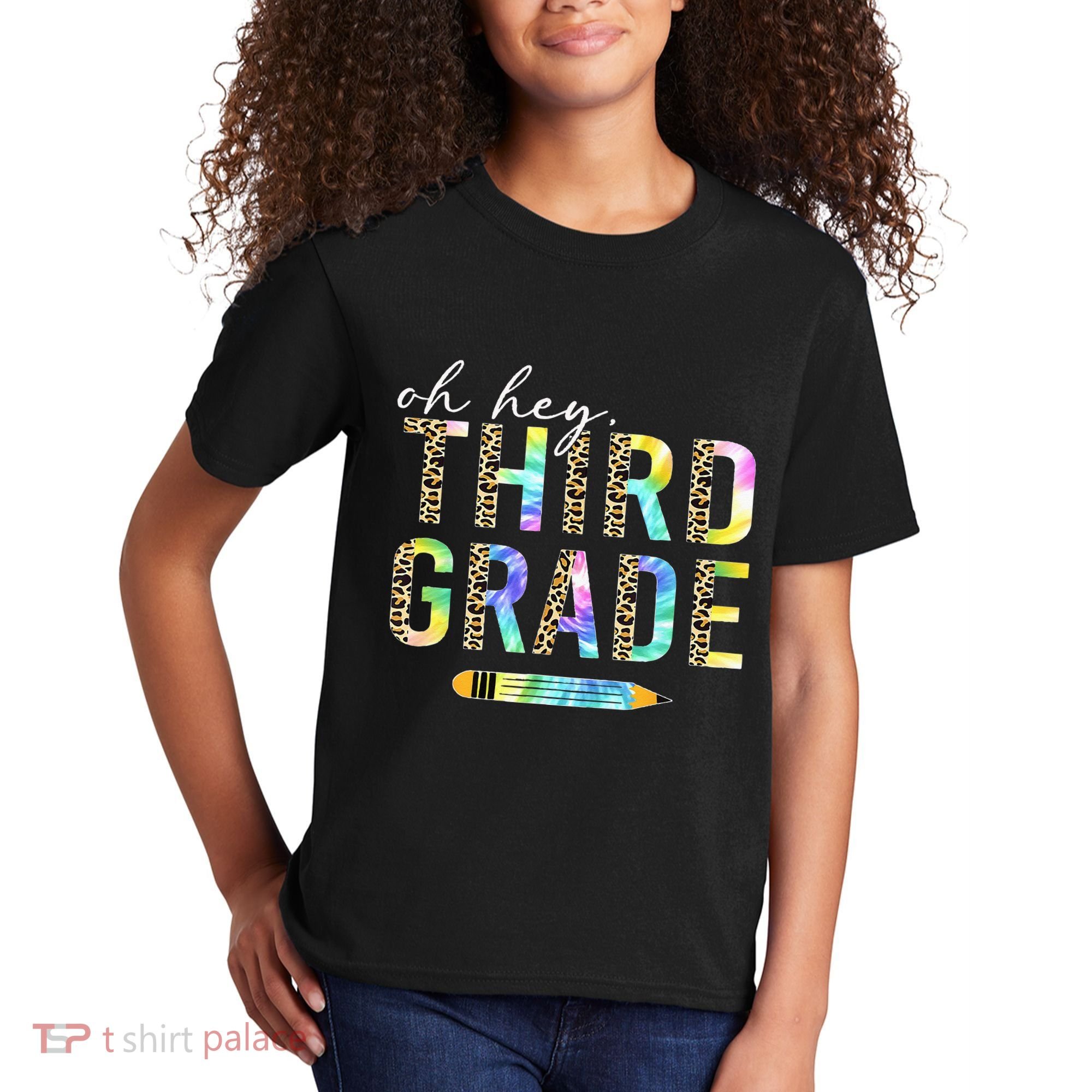 Oh Hey Third Grade Back to School Students 3rd Grade Teacher Kids T-Shirt