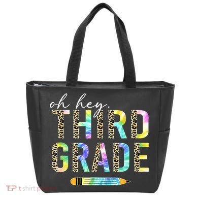 Oh Hey Third Grade Back to School Students 3rd Grade Teacher Tote Bag