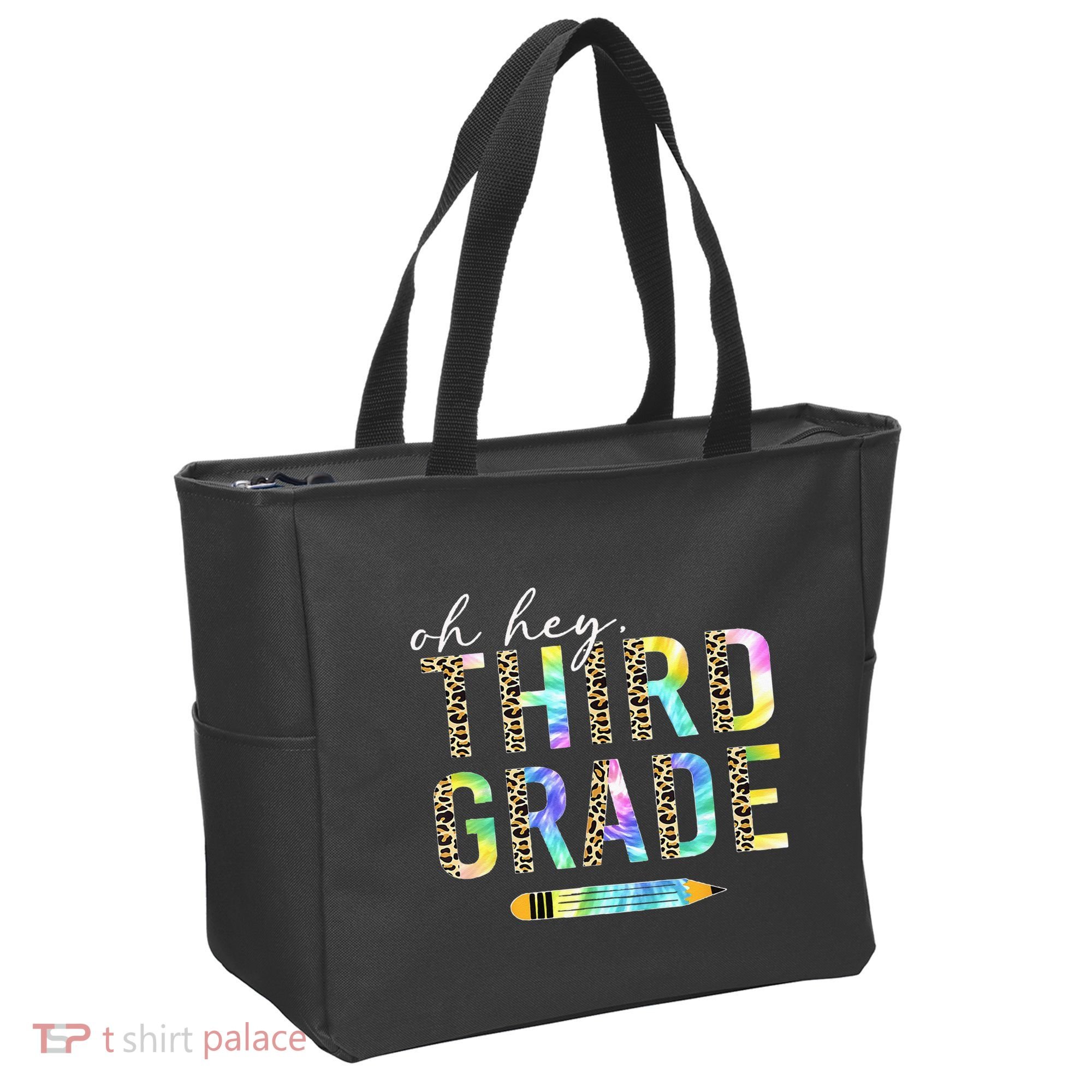 Oh Hey Third Grade Back to School Students 3rd Grade Teacher Tote Bag