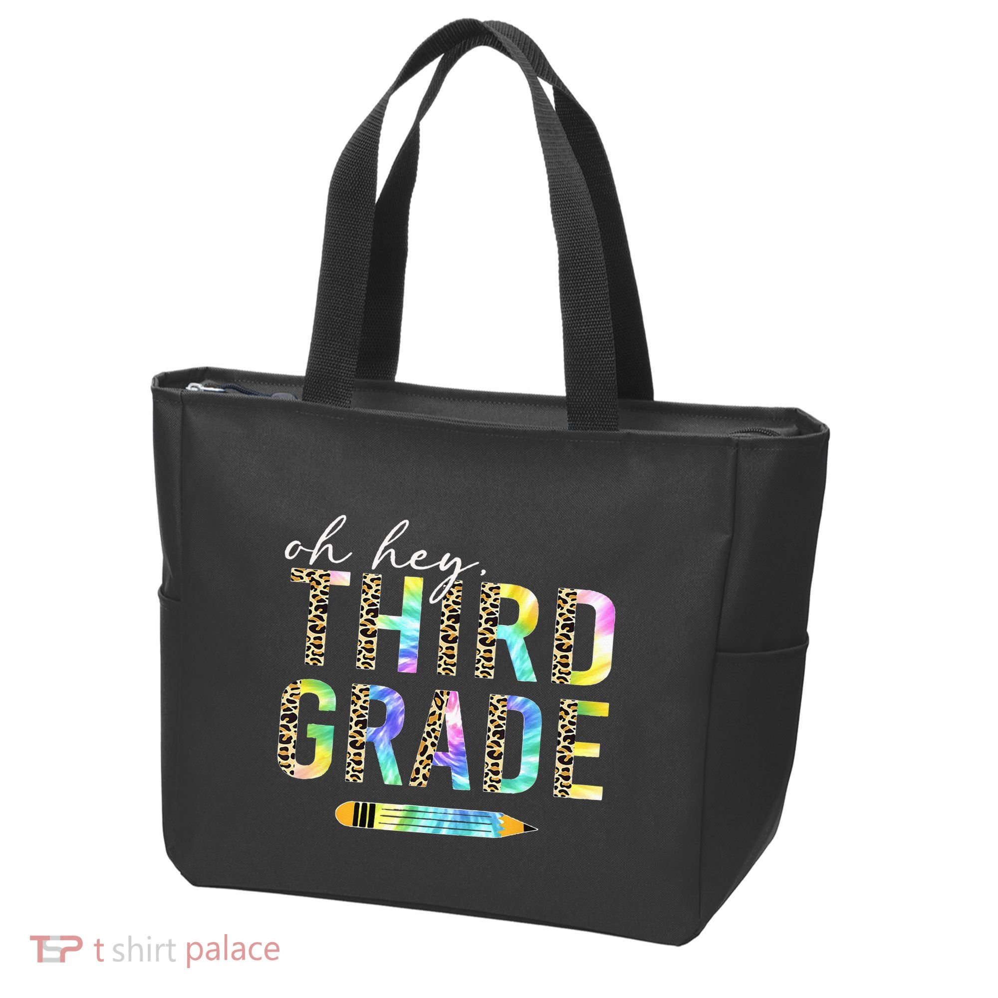 Oh Hey Third Grade Back to School Students 3rd Grade Teacher Tote Bag