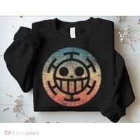 One Heart Trafalgar Sunset Pirate Jolly Roger Sweatshirt thumb 2