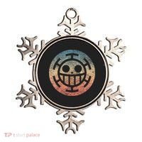 One Heart Trafalgar Sunset Pirate Jolly Roger Ornament thumb 0