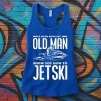 Old How To Jetski Jetski Jet Skiing Jet Ski Gift Women's Tank Top thumb 3