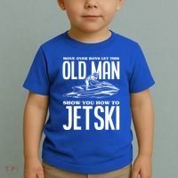 Old How To Jetski Jetski Jet Skiing Jet Ski Gift Toddler T-Shirt thumb 2
