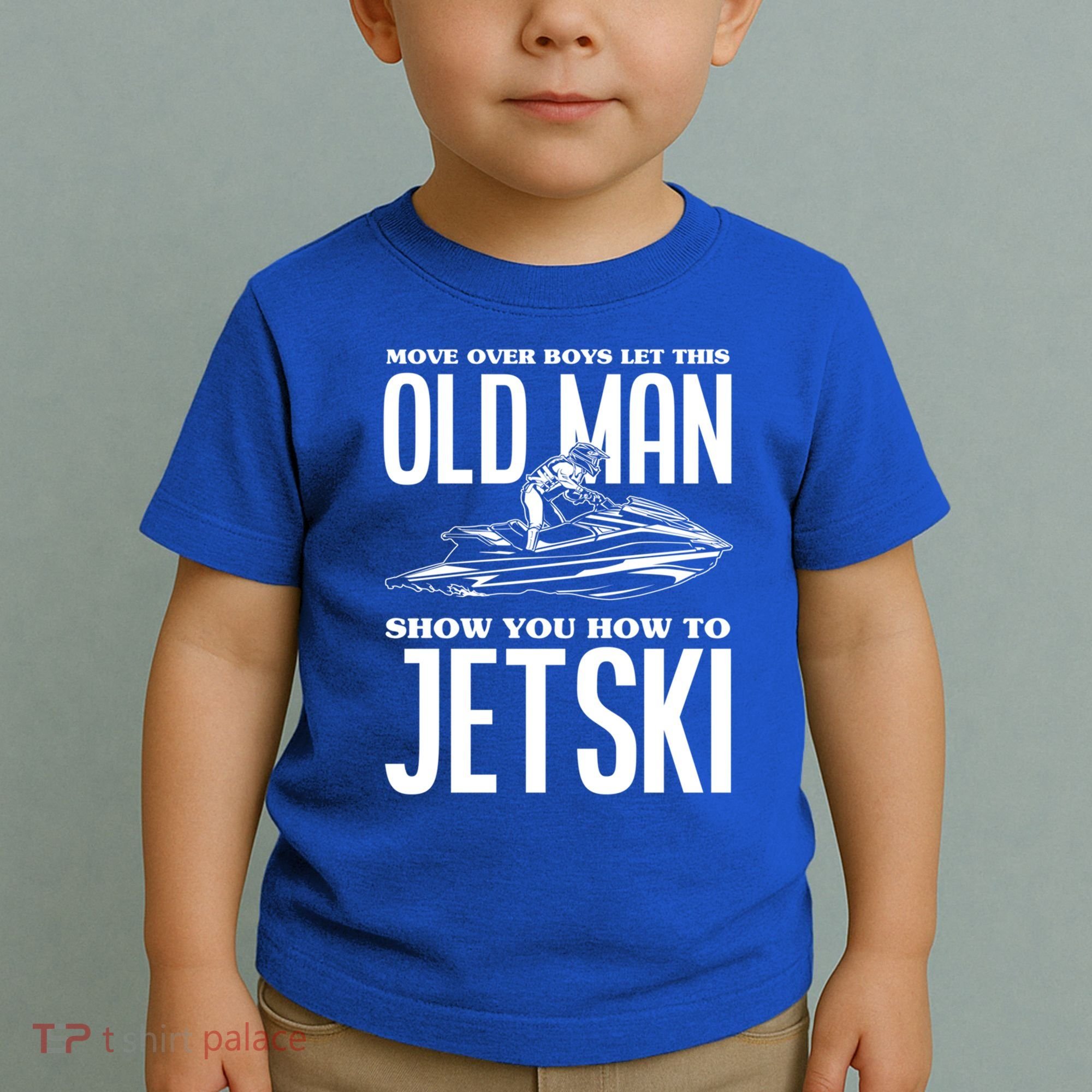 Old How To Jetski Jetski Jet Skiing Jet Ski Gift Toddler T-Shirt