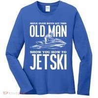 Old How To Jetski Jetski Jet Skiing Jet Ski Gift Women's Long Sleeve Shirt thumb 0