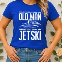 Old How To Jetski Jetski Jet Skiing Jet Ski Gift Women's T-Shirt thumb 2