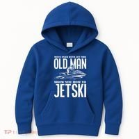 Old How To Jetski Jetski Jet Skiing Jet Ski Gift Kids Hoodie thumb 0