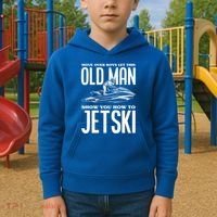 Old How To Jetski Jetski Jet Skiing Jet Ski Gift Kids Hoodie thumb 2