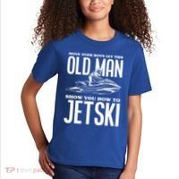 Old How To Jetski Jetski Jet Skiing Jet Ski Gift Kids T-Shirt thumb 2