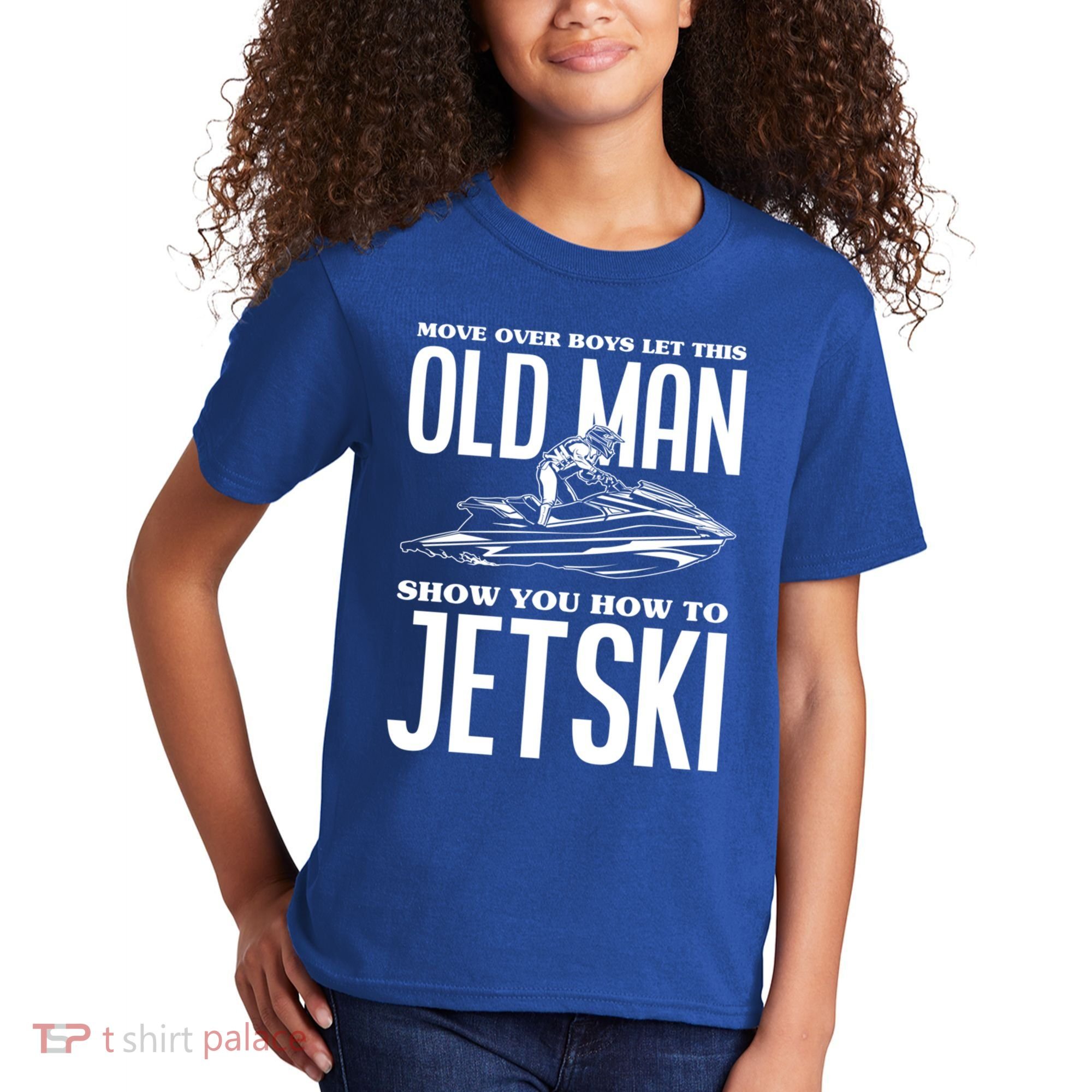 Old How To Jetski Jetski Jet Skiing Jet Ski Gift Kids T-Shirt