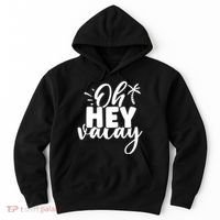 Oh Hey Vacay Palm Tree Summer Hoodie thumb 0