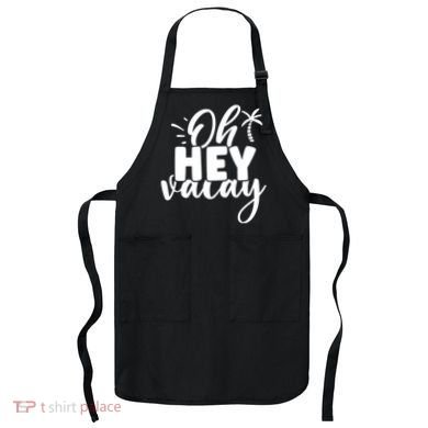 Oh Hey Vacay Palm Tree Summer Apron