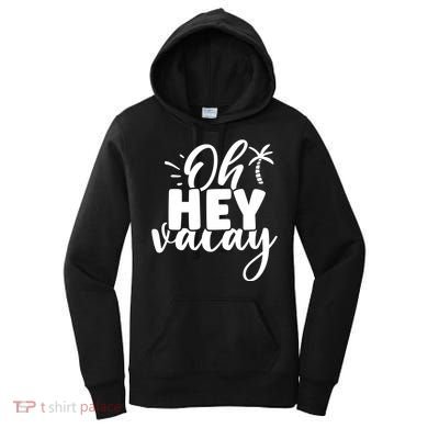Oh Hey Vacay Palm Tree Summer Women's Hoodie