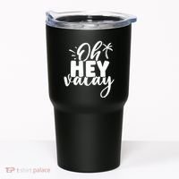 Oh Hey Vacay Palm Tree Summer Tumbler thumb 0