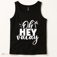 Oh Hey Vacay Palm Tree Summer Tank Top thumb 2