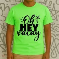 Oh Hey Vacay Palm Tree Summer T-Shirt thumb 3