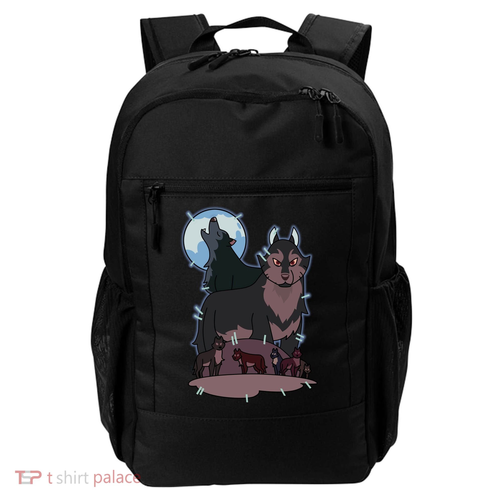 Owl House Wolf Gift Hunter's Wolf Funny Gift Christmas Trendy Gift Backpack