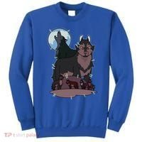 Owl House Wolf Gift Hunter's Wolf Funny Gift Christmas Trendy Gift Sweatshirt thumb 0