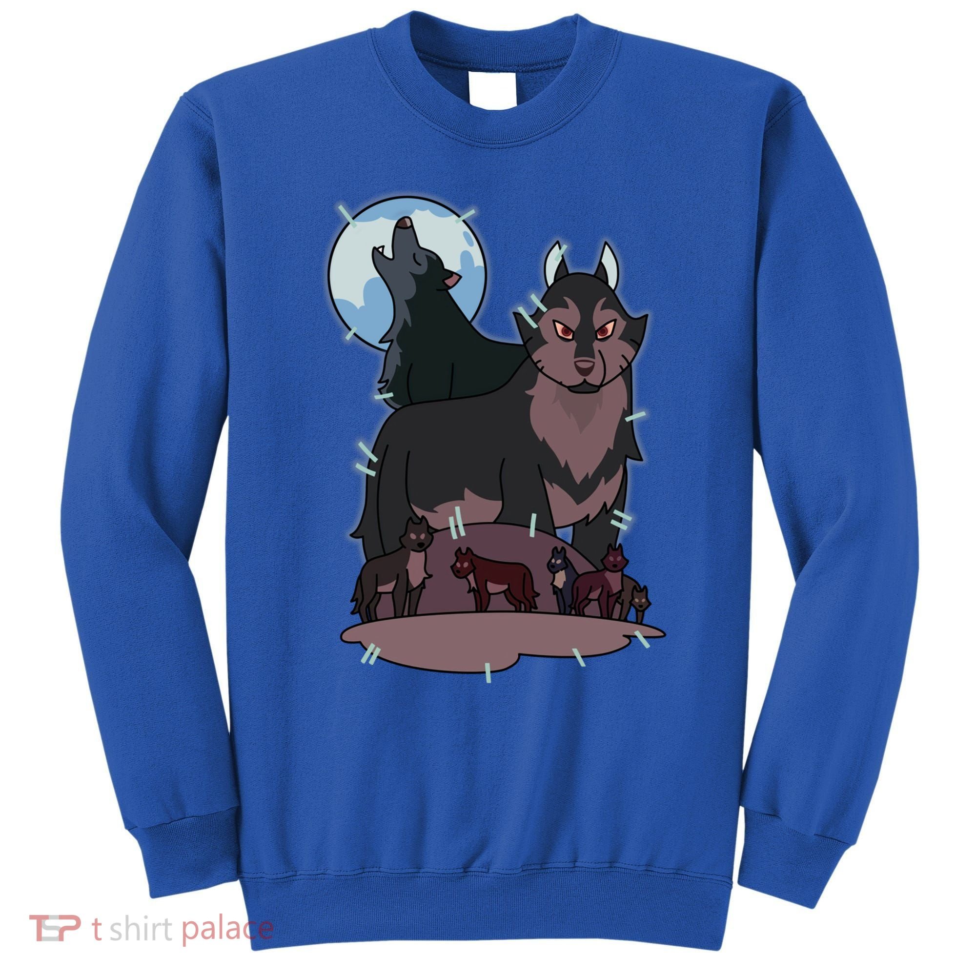 Owl House Wolf Gift Hunter's Wolf Funny Gift Christmas Trendy Gift Sweatshirt