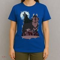 Owl House Wolf Gift Hunter's Wolf Funny Gift Christmas Trendy Gift T-Shirt thumb 4