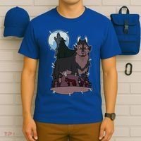 Owl House Wolf Gift Hunter's Wolf Funny Gift Christmas Trendy Gift T-Shirt thumb 6