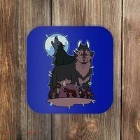 Owl House Wolf Gift Hunter's Wolf Funny Gift Christmas Trendy Gift Coaster thumb 0