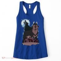 Owl House Wolf Gift Hunter's Wolf Funny Gift Christmas Trendy Gift Women's Tank Top thumb 0