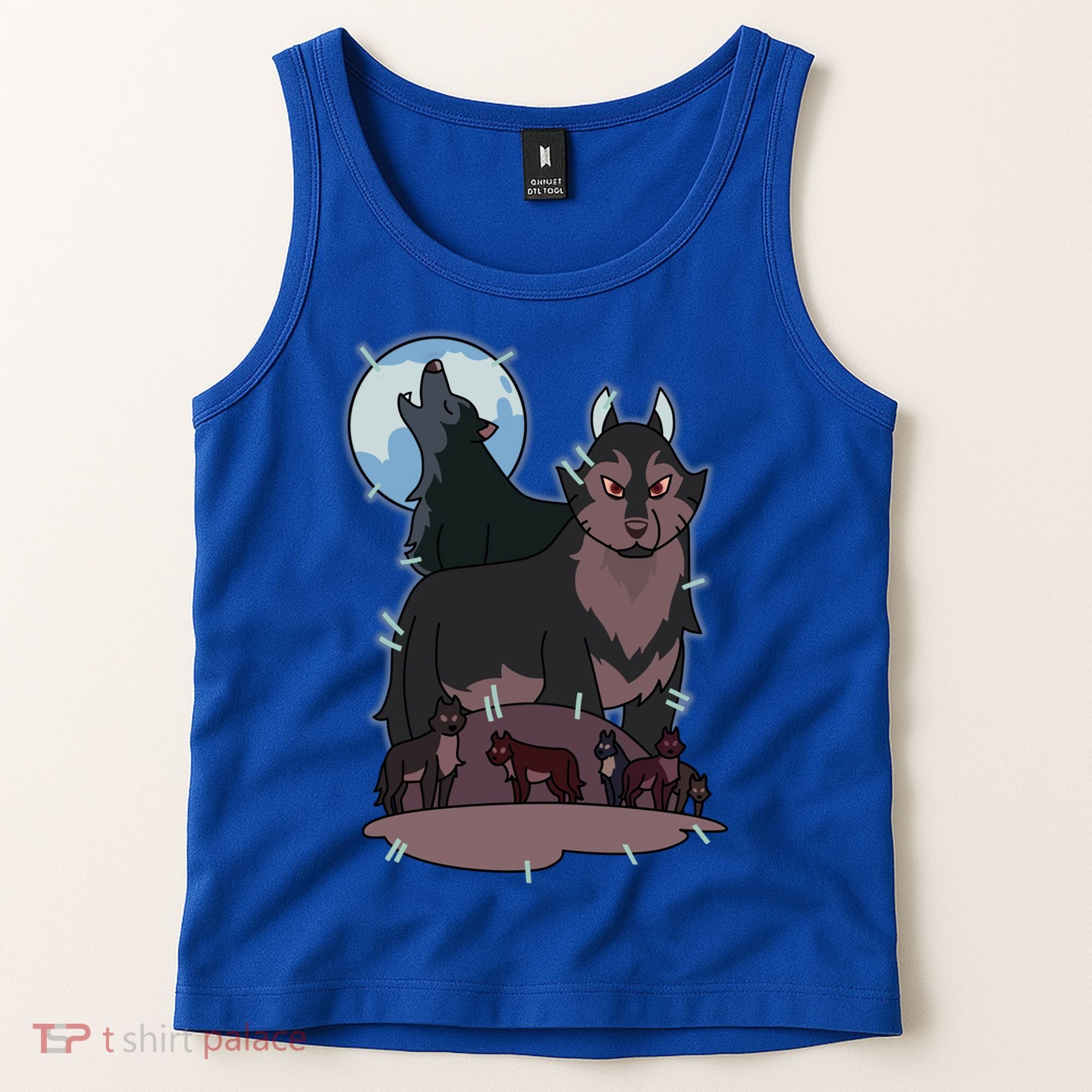 Owl House Wolf Gift Hunter's Wolf Funny Gift Christmas Trendy Gift Tank Top
