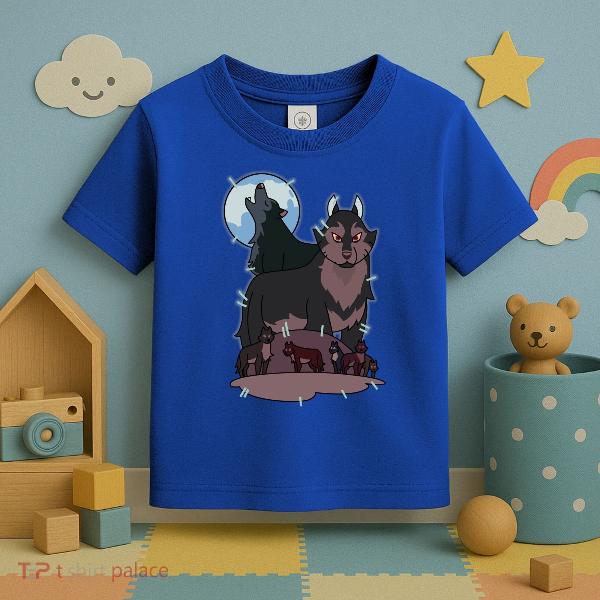 Owl House Wolf Gift Hunter's Wolf Funny Gift Christmas Trendy Gift Toddler T-Shirt