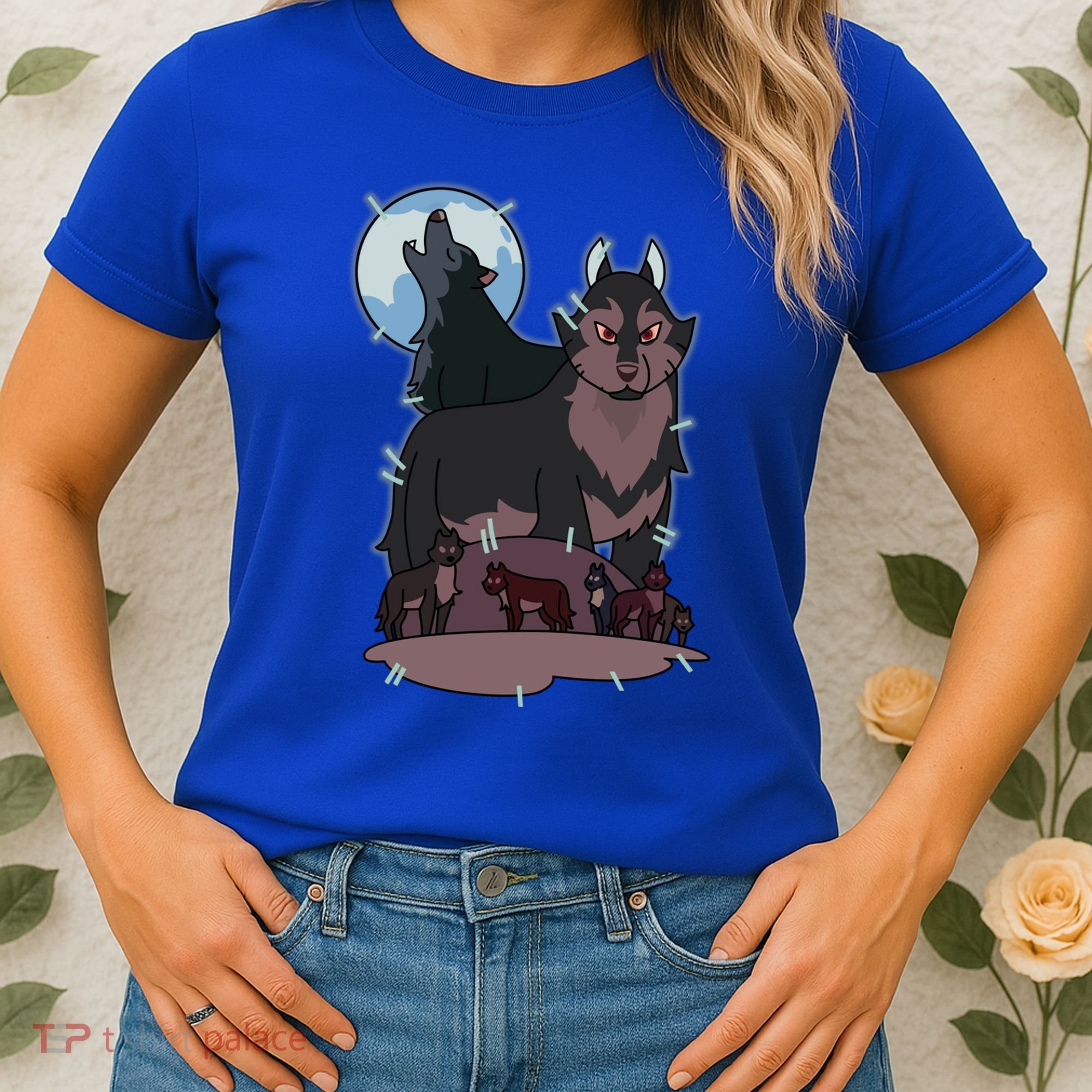 Owl House Wolf Gift Hunter's Wolf Funny Gift Christmas Trendy Gift Women's T-Shirt