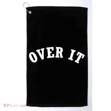 Over It Golf Towel