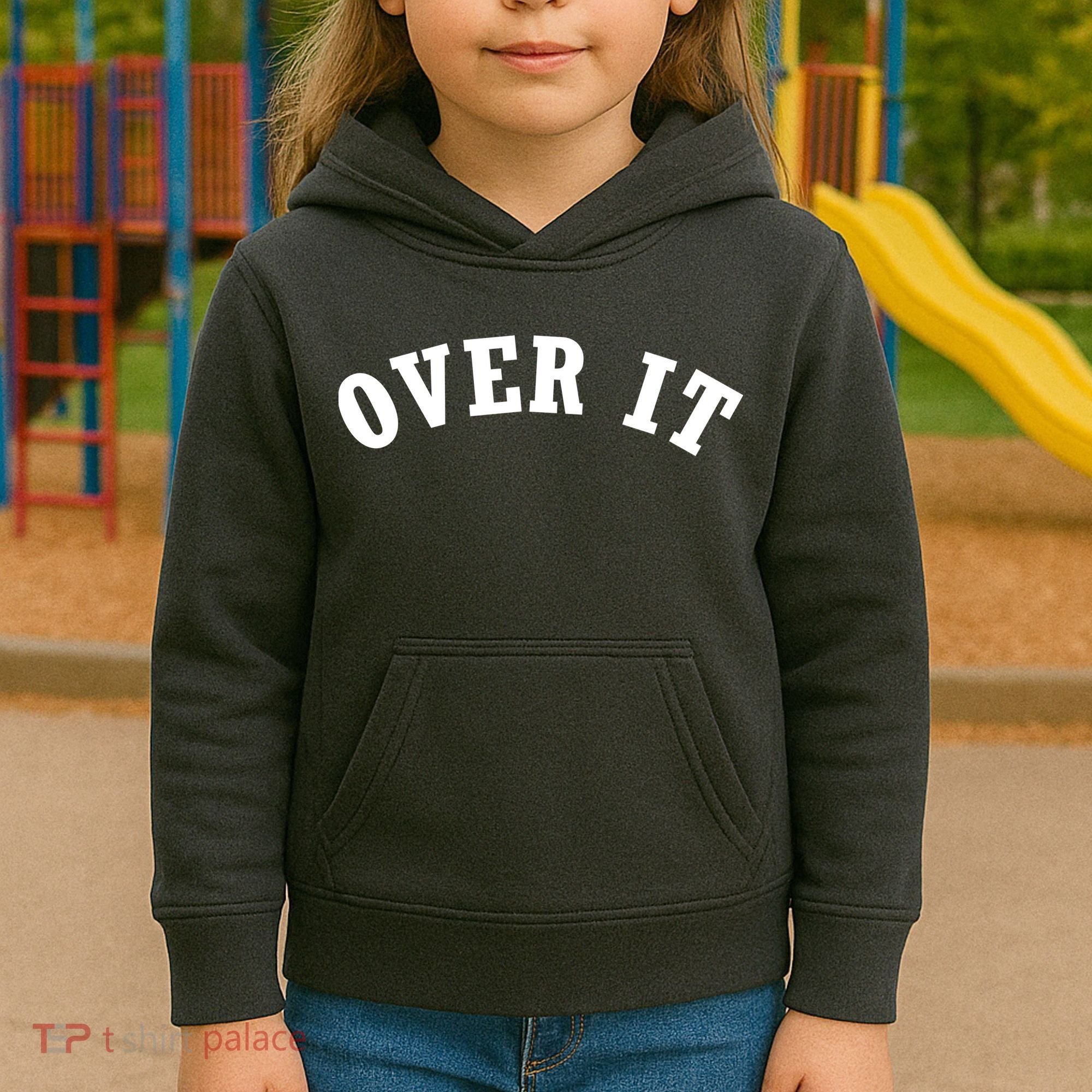 Over It Kids Hoodie