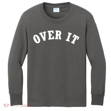 Over It Kids Long Sleeve Shirt