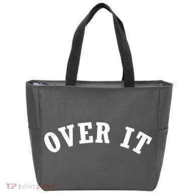 Over It Tote Bag