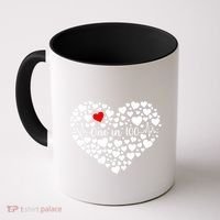 One In 100 Chd Congenital Heart Disease Awareness Gift Coffee Mug thumb 0